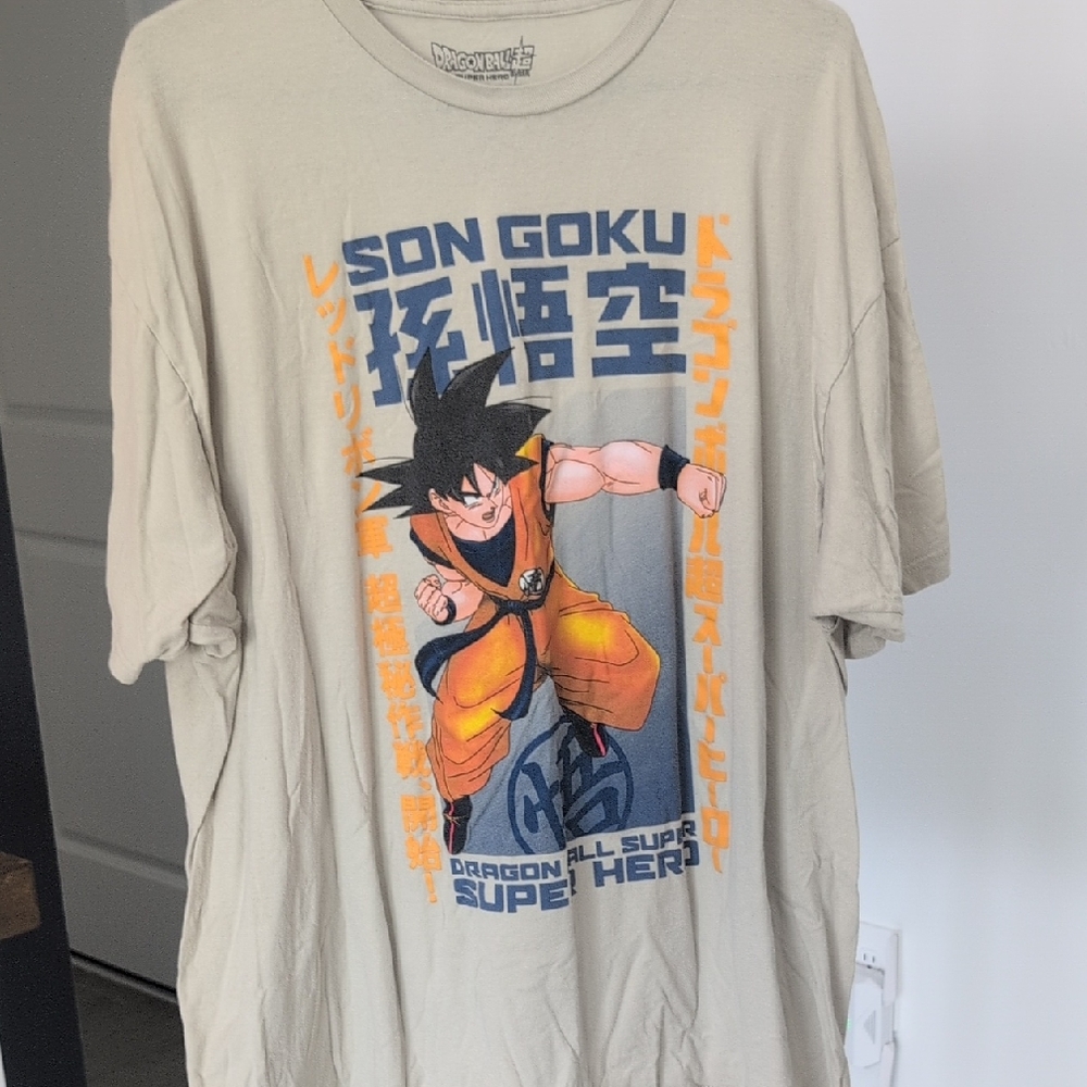 Beige Graphic Tee